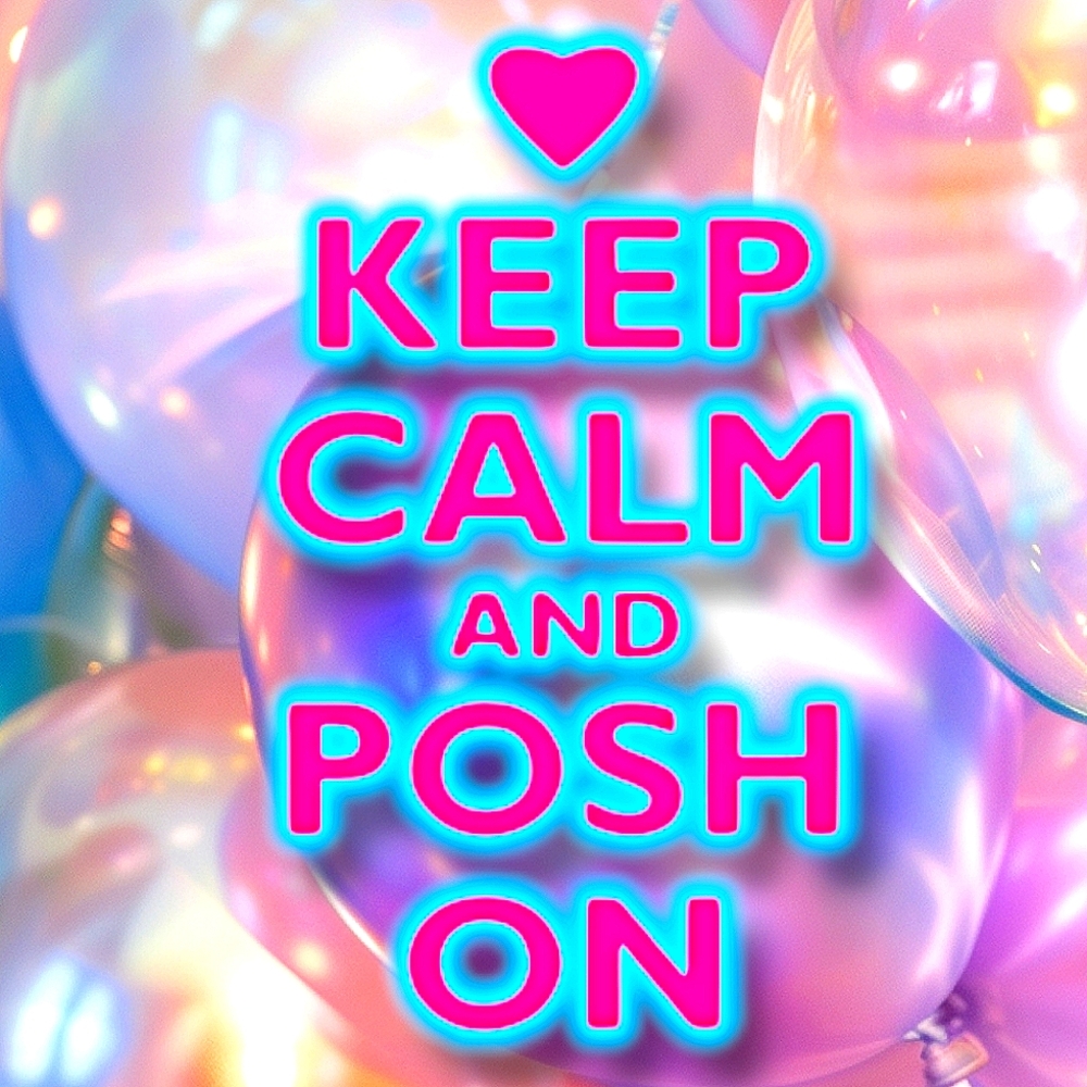 Keep Calm & Posh On!!!😊